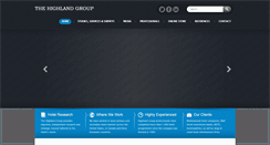 Desktop Screenshot of highland-group.net